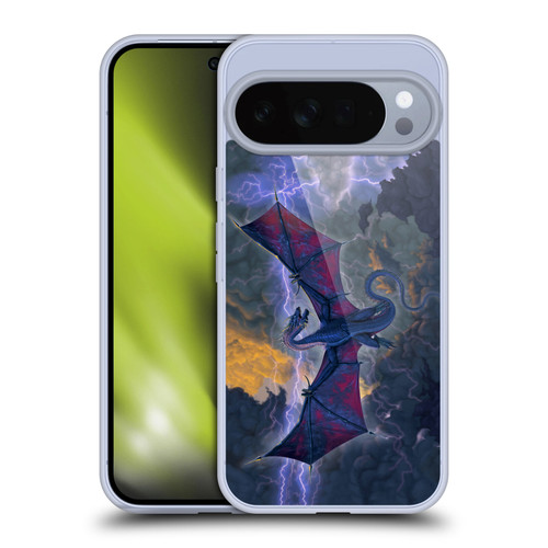 Vincent Hie Key Art Thunder Dragon Soft Gel Case for Google Pixel 10 Pro XL