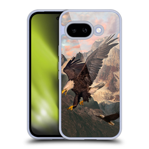 Vincent Hie Key Art Eagle Strike Soft Gel Case for Google Pixel 9A