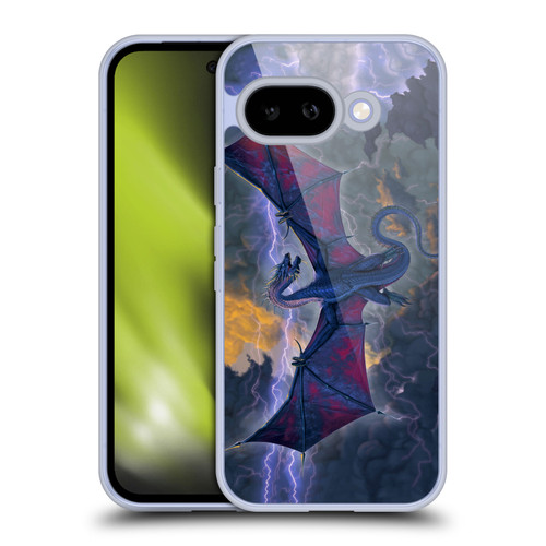 Vincent Hie Key Art Thunder Dragon Soft Gel Case for Google Pixel 9A