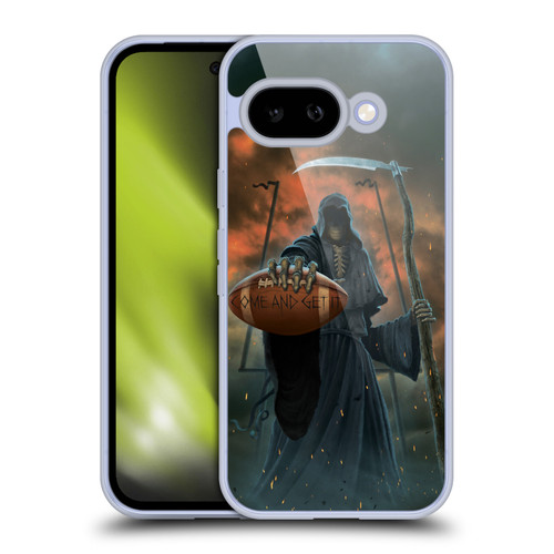 Vincent Hie Skulls Come And Get It Soft Gel Case for Google Pixel 9A