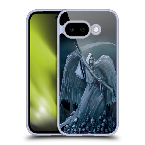 Vincent Hie Skulls Death On A Hold Soft Gel Case for Google Pixel 9A