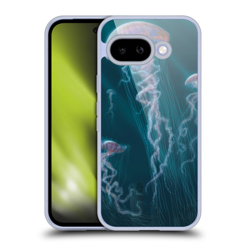 Vincent Hie Underwater Jellyfish Soft Gel Case for Google Pixel 9A