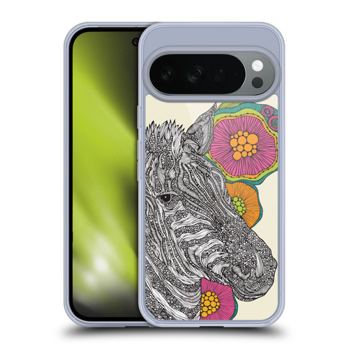 Valentina Animals And Floral Zebra Soft Gel Case for Google Pixel 10
