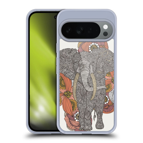 Valentina Animals And Floral Elephant Soft Gel Case for Google Pixel 10