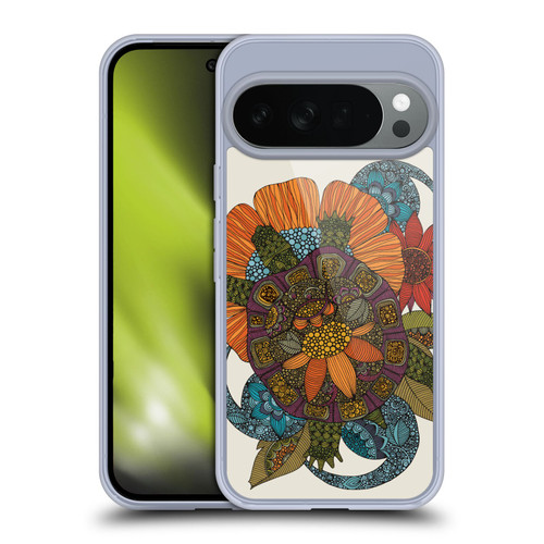 Valentina Animals And Floral Turtle 2 Soft Gel Case for Google Pixel 10