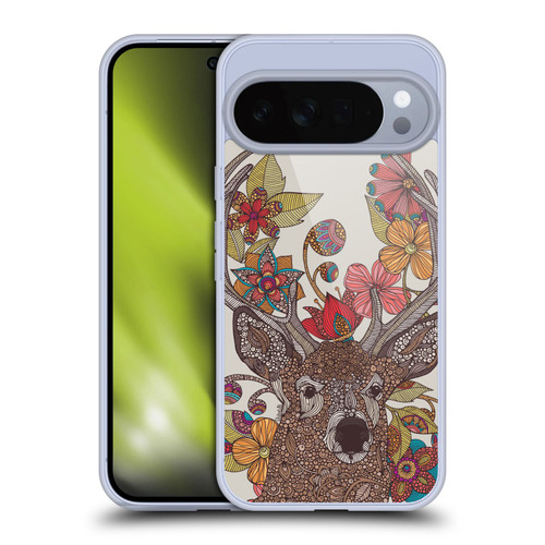 Valentina Animals And Floral Deer Soft Gel Case for Google Pixel 10 Pro XL