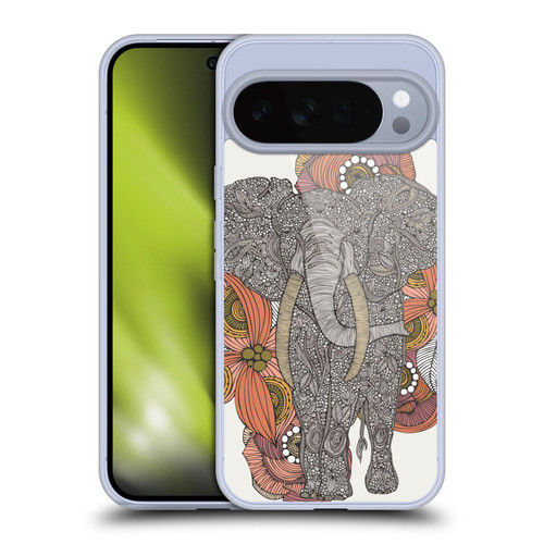 Valentina Animals And Floral Elephant Soft Gel Case for Google Pixel 10 Pro XL