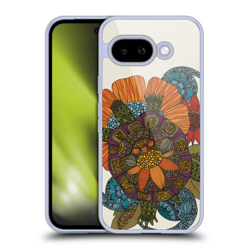 Valentina Animals And Floral Turtle 2 Soft Gel Case for Google Pixel 9A