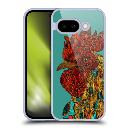 Valentina Birds Rooster Soft Gel Case for Google Pixel 9A