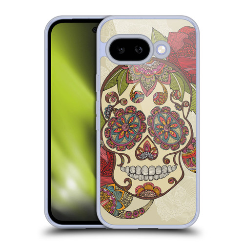 Valentina Bloom Sugar Skull Soft Gel Case for Google Pixel 9A