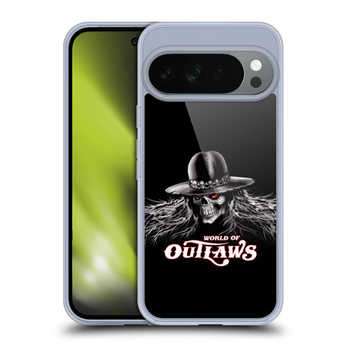 World of Outlaws Skull Rock Graphics Logo Soft Gel Case for Google Pixel 10