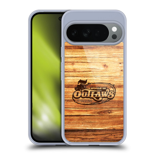 World of Outlaws Western Graphics Wood Logo Soft Gel Case for Google Pixel 10
