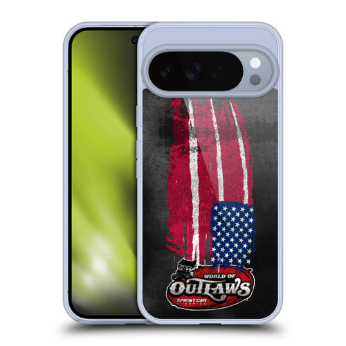 World of Outlaws Western Graphics US Flag Distressed Soft Gel Case for Google Pixel 10 Pro XL
