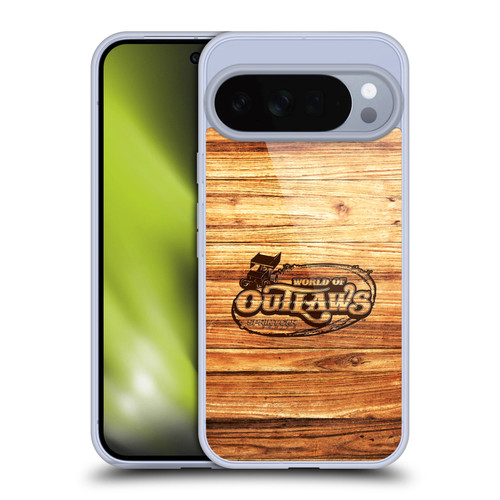 World of Outlaws Western Graphics Wood Logo Soft Gel Case for Google Pixel 10 Pro XL
