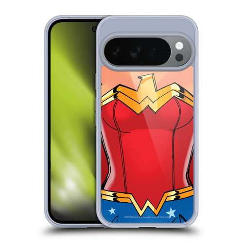 Wonder Woman DC Comics Logos Costume Soft Gel Case for Google Pixel 10