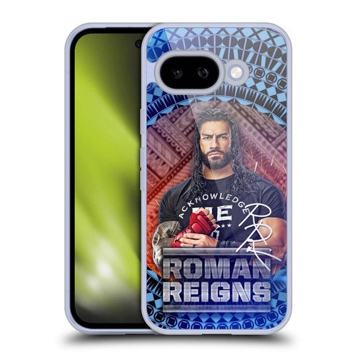 WWE Roman Reigns Tribal Pattern Soft Gel Case for Google Pixel 9A