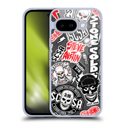 WWE Stone Cold Steve Austin Icons Soft Gel Case for Google Pixel 9A