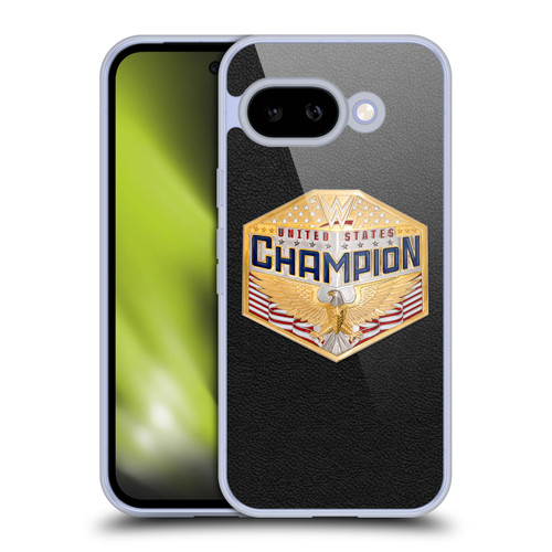 WWE Title Belts United States Championship Soft Gel Case for Google Pixel 9A