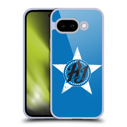 WWE Superstars 8 AJ Styles Logo Star Soft Gel Case for Google Pixel 9A
