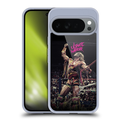 WWE Ultimate Warrior Rope Pose Soft Gel Case for Google Pixel 10
