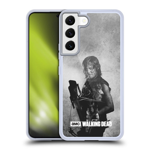 AMC The Walking Dead Double Exposure Daryl Soft Gel Case for Samsung Galaxy S22 5G