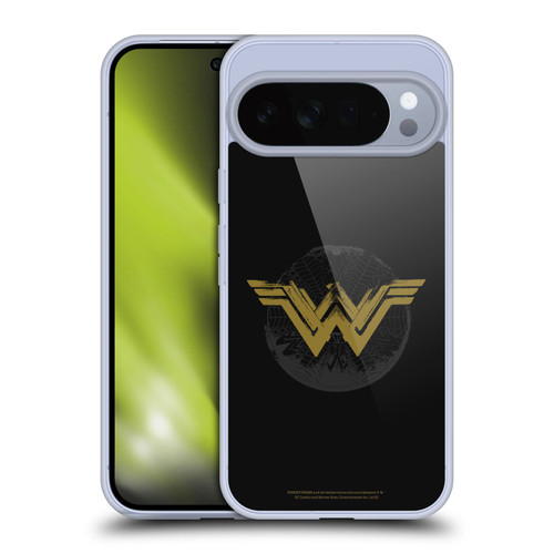 Wonder Woman Movie Logos Distressed Look Soft Gel Case for Google Pixel 10 Pro XL