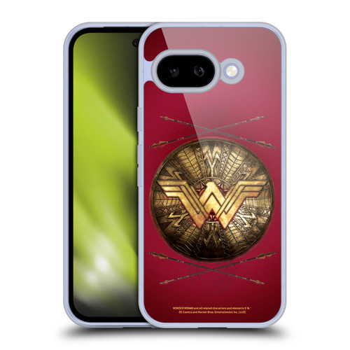 Wonder Woman Movie Logos Shield And Arrows Soft Gel Case for Google Pixel 9A
