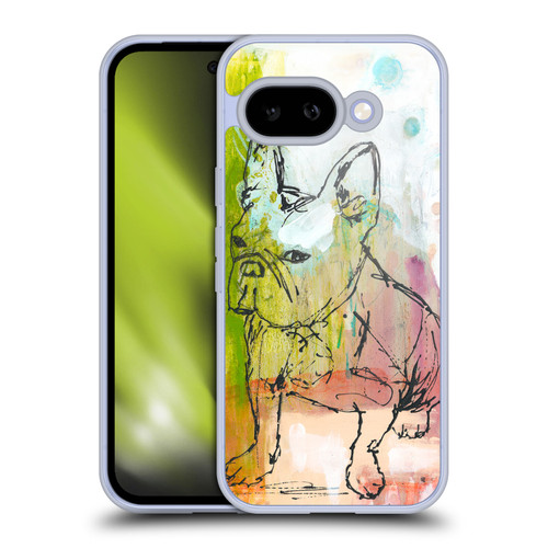 Wyanne Animals French Bulldog Sketch Soft Gel Case for Google Pixel 9A