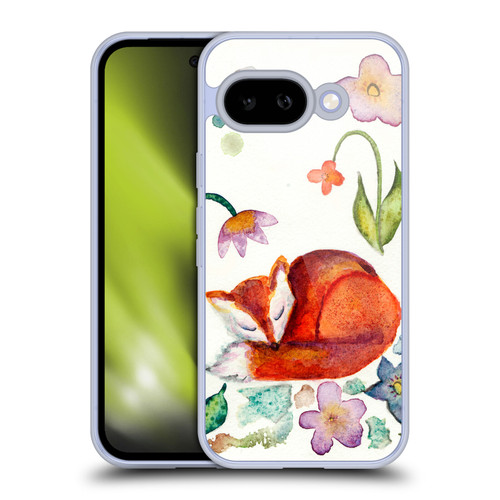 Wyanne Animals Fox Napping In The Garden Soft Gel Case for Google Pixel 9A