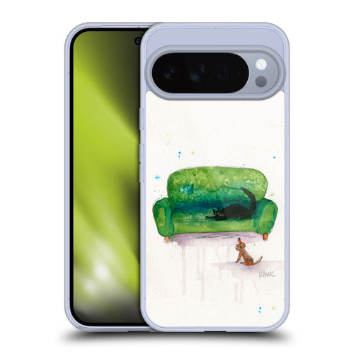 Wyanne Animals 2 Couch Cat and Dog Soft Gel Case for Google Pixel 10 Pro XL