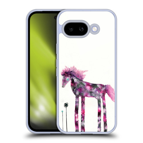 Wyanne Animals 2 Pink Painted Pony Soft Gel Case for Google Pixel 9A