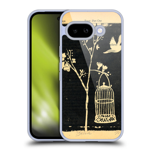 Wyanne Birds Believe Gocco Print Soft Gel Case for Google Pixel 9A