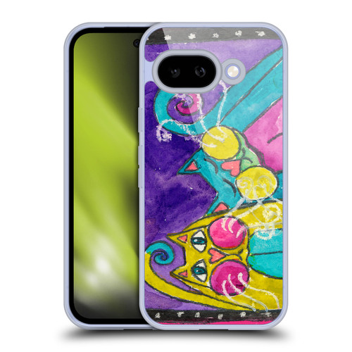 Wyanne Cat A Couple Of Funky Cats Soft Gel Case for Google Pixel 9A