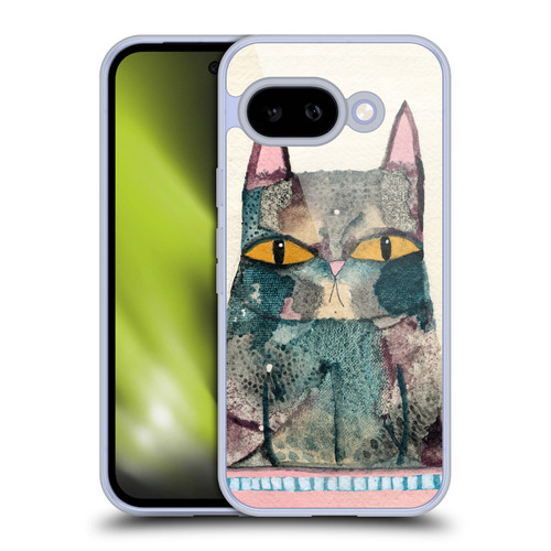 Wyanne Cat Kitty Painting Soft Gel Case for Google Pixel 9A