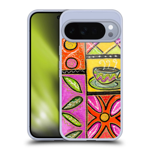 Wyanne Nature Happy Coffee & Flowers Soft Gel Case for Google Pixel 10 Pro XL