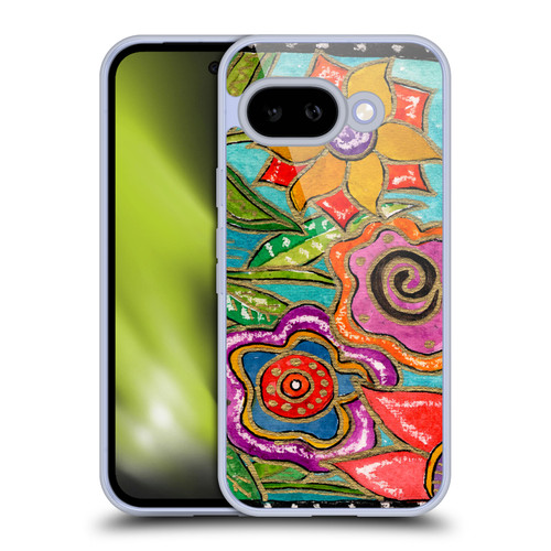 Wyanne Nature Funky Flower Garden Soft Gel Case for Google Pixel 9A