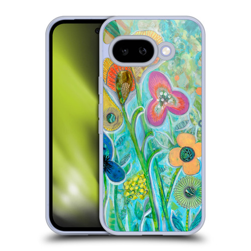 Wyanne Nature Garden Wildflowers Soft Gel Case for Google Pixel 9A