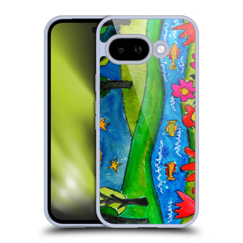 Wyanne Nature 2 Summer Lake At Midnight Soft Gel Case for Google Pixel 9A
