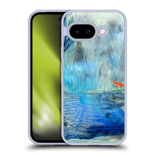 Wyanne Nature 2 Red Fox Blue River Soft Gel Case for Google Pixel 9A