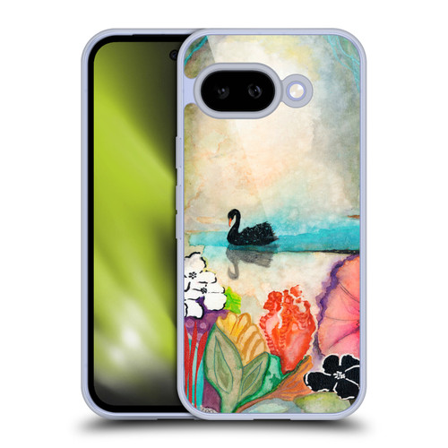 Wyanne Nature 2 Black Swan On The Lake Soft Gel Case for Google Pixel 9A