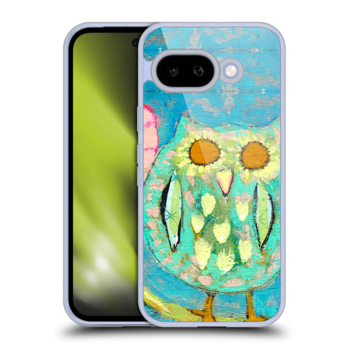 Wyanne Owl Bird Painting Soft Gel Case for Google Pixel 9A