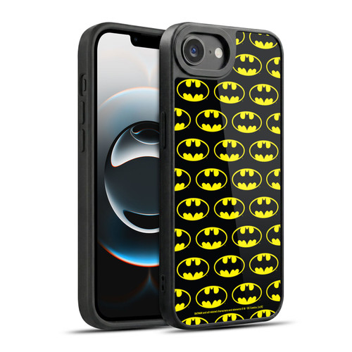 Batman DC Comics Logos Patterns Gel Armour Case For Apple iPhone 16e / Apple iPhone 17e