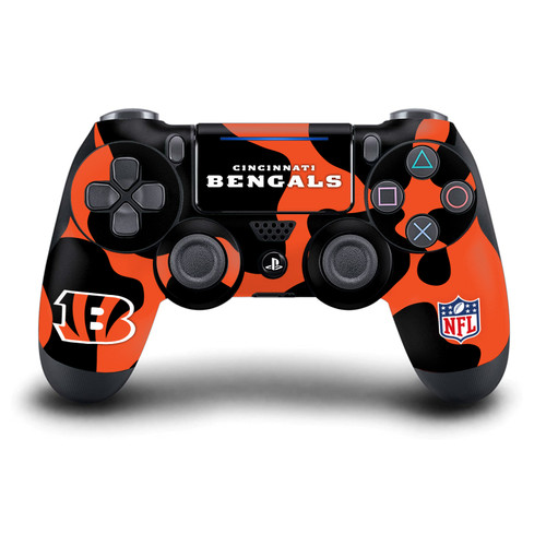 NFL Cincinnati Bengals Cow Vinyl Sticker Skin Decal Cover for Sony DualShock 4 Controller