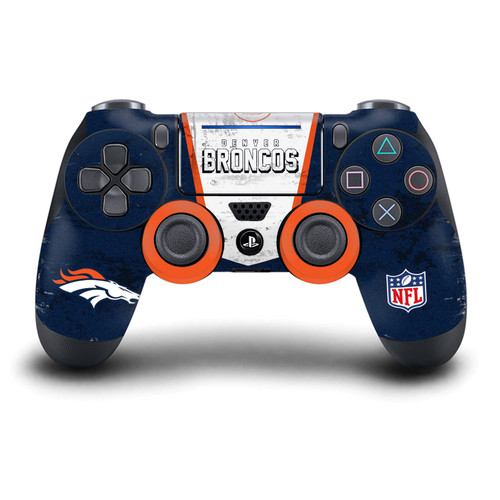 NFL Denver Broncos Banner Vinyl Sticker Skin Decal Cover for Sony DualShock 4 Controller