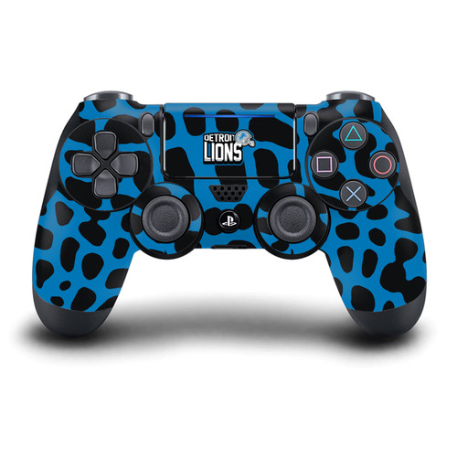 NFL Detroit Lions Animal Print Vinyl Sticker Skin Decal Cover for Sony DualShock 4 Controller