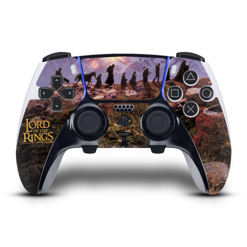 The Lord Of The Rings The Fellowship Of The Ring Graphic Art Group Vinyl Sticker Skin Decal Cover for Sony PS5 DualSense Edge Controller