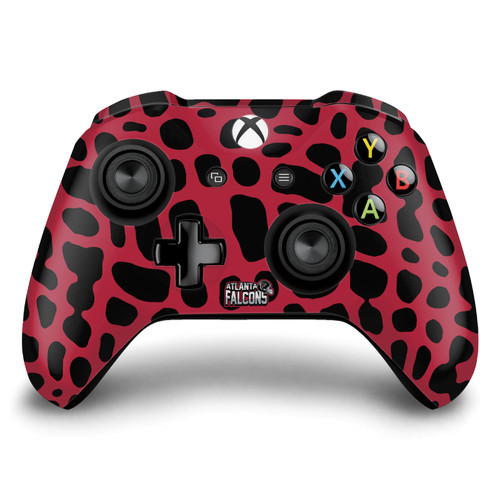 NFL Atlanta Falcons Animal Print Vinyl Sticker Skin Decal Cover for Microsoft Xbox One S / X Controller