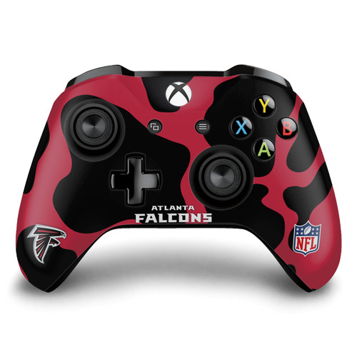 NFL Atlanta Falcons Cow Vinyl Sticker Skin Decal Cover for Microsoft Xbox One S / X Controller