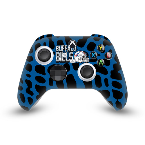 NFL Buffalo Bills Animal Print Vinyl Sticker Skin Decal Cover for Microsoft Xbox Series X / Series S Controller