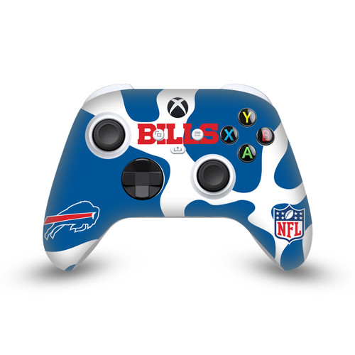 NFL Buffalo Bills Cow Vinyl Sticker Skin Decal Cover for Microsoft Xbox Series X / Series S Controller